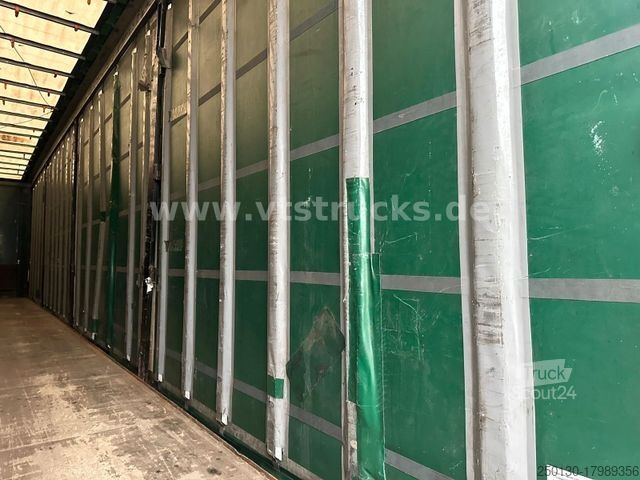 Open oplegger met zeil KRONE SD Pritsche + Plane Edscha-Verdeck