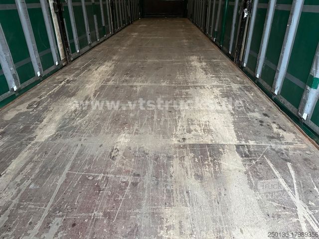 Open oplegger met zeil KRONE SD Pritsche + Plane Edscha-Verdeck