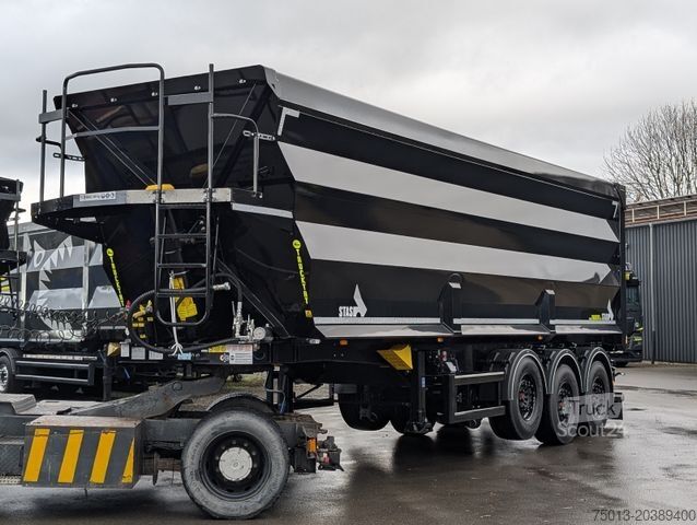 Billenős félpótkocsi STAS 50 cbm HardoX Gesteinskipper, MIETEN?