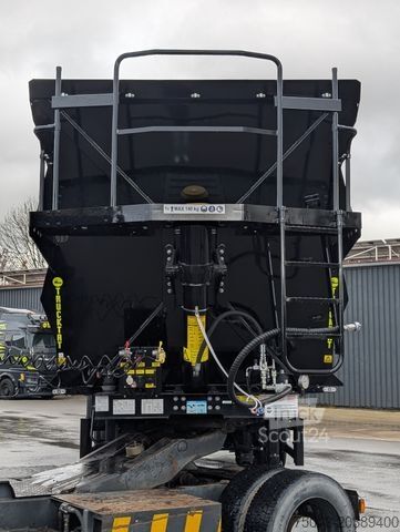 Billenős félpótkocsi STAS 50 cbm HardoX Gesteinskipper, MIETEN?