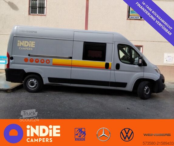 Kamper Fiat Ducato Weinsberg Carabus 600 K | 2023 | EURO6 | Professioneller Verkäufer