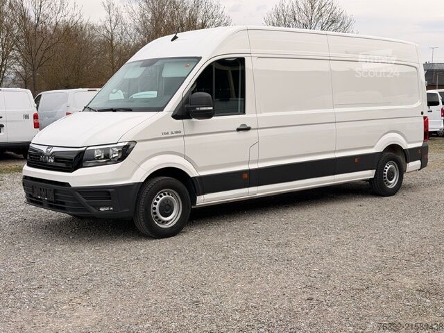 Box wagon high + long MAN TGE 3.180 L4H3 Automatik Klima. Kamera