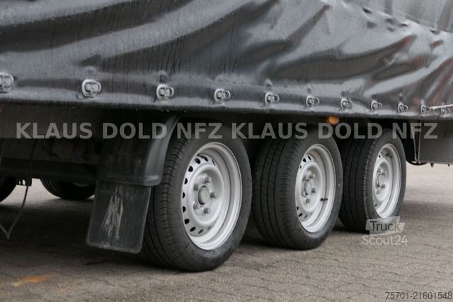 Ремарке за превоз на автомобили NIEWIADOW Leichter Autotransporter 3-Achsen Seilwinde