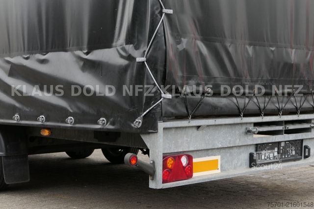 Ремарке за превоз на автомобили NIEWIADOW Leichter Autotransporter 3-Achsen Seilwinde