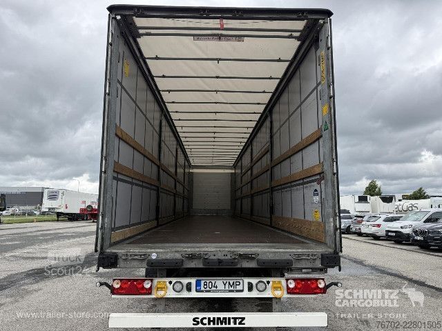 Auflieger mit Pritsche & Plane Schmitz Cargobull Curtainsider Standard