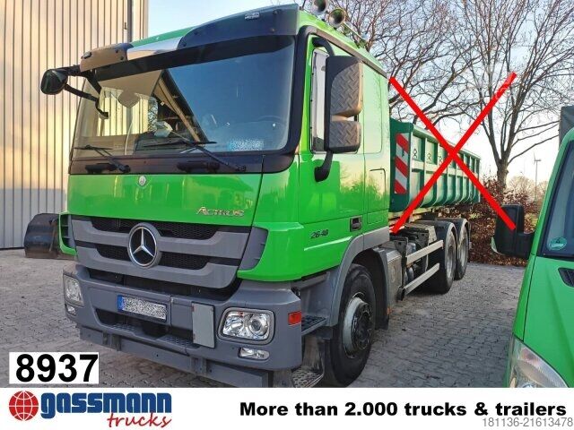 Kamyon şasisi Mercedes-Benz Actros 2648 L 6x4, Retarder