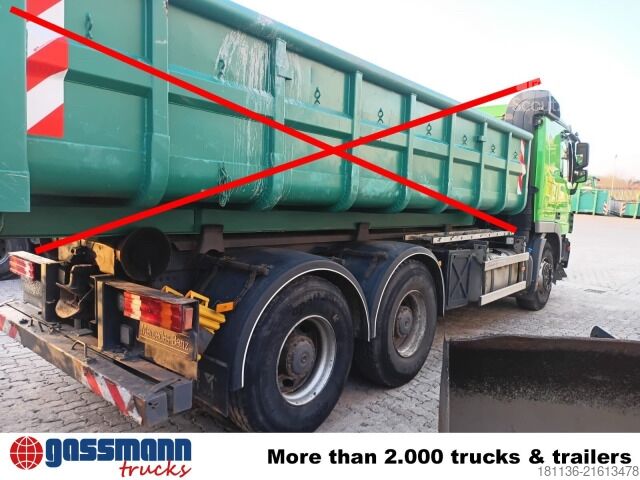 Kamyon şasisi Mercedes-Benz Actros 2648 L 6x4, Retarder