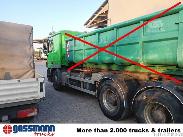 Kamyon şasisi Mercedes-Benz Actros 2648 L 6x4, Retarder