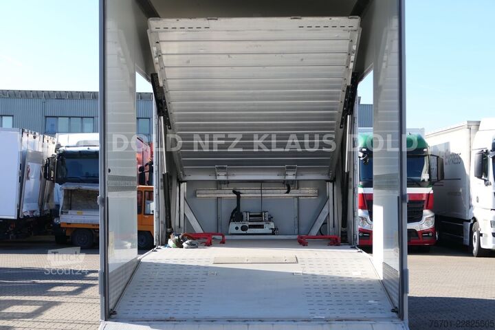 Autonosič MERCEDES-BENZ Atego 1327 geschloss. Autotransp. Euro 6