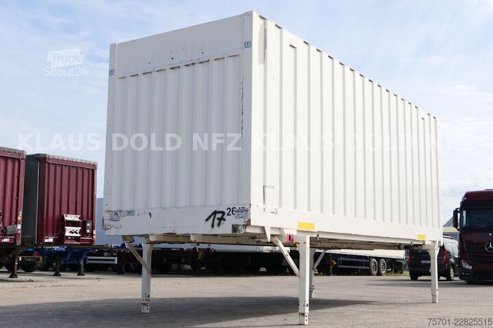 Mainomas kėbulo sunkvežimis Krone WK 7.7 ST BDF Wechselbrücke Container