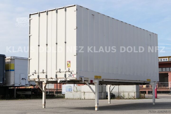 Mainomas kėbulo sunkvežimis Krone WK 7.7 ST BDF Wechselbrücke Container