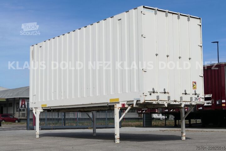 Mainomas kėbulo sunkvežimis Krone WK 7.7 ST BDF Wechselbrücke Container