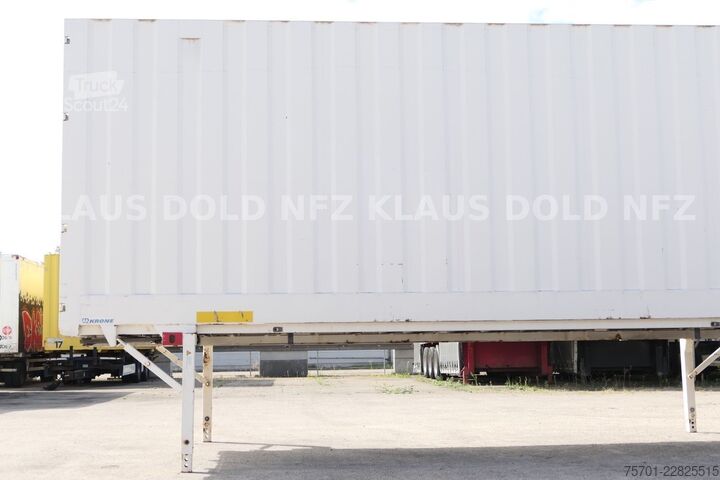 Mainomas kėbulo sunkvežimis Krone WK 7.7 ST BDF Wechselbrücke Container