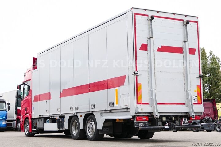 Tovornjak za prevoz avtomobilov SCANIA R 410 Autotransp. Retarder Lift-/Lenkachse Euro6