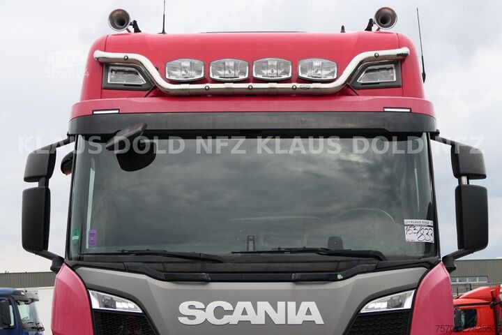 Tovornjak za prevoz avtomobilov SCANIA R 410 Autotransp. Retarder Lift-/Lenkachse Euro6