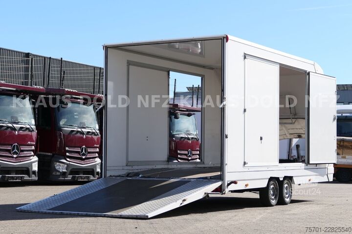Remorcă transport auto TURATELLO TR S 202 geschlossener Autotransporter