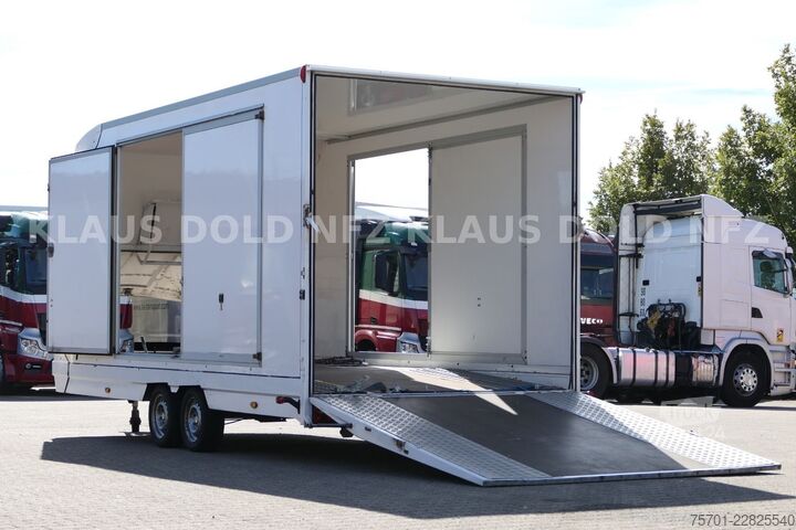 Remorcă transport auto TURATELLO TR S 202 geschlossener Autotransporter