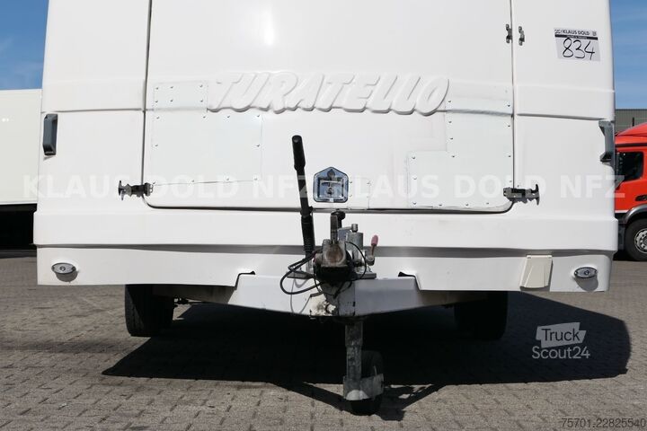 Remorcă transport auto TURATELLO TR S 202 geschlossener Autotransporter