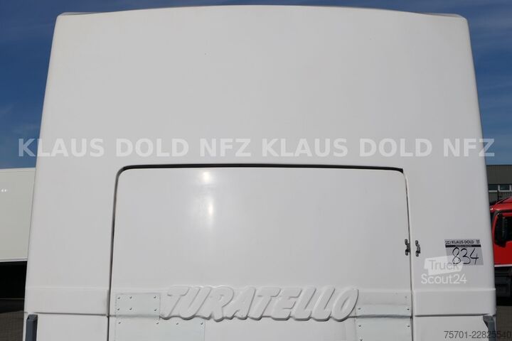 Remorcă transport auto TURATELLO TR S 202 geschlossener Autotransporter