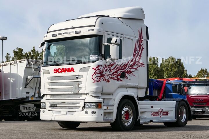 Tracteur routier standard SCANIA R 490 Retarder Hydraulik XL-Tank Euro 6