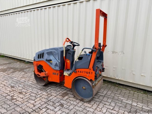 Single drum roller HAMM HD8VV / 2017 BJ / 785 H / 1.580 KG