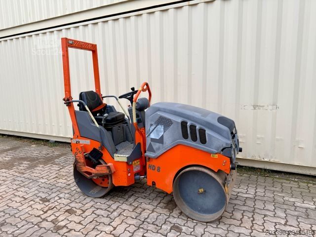 Single drum roller HAMM HD8VV / 2017 BJ / 785 H / 1.580 KG