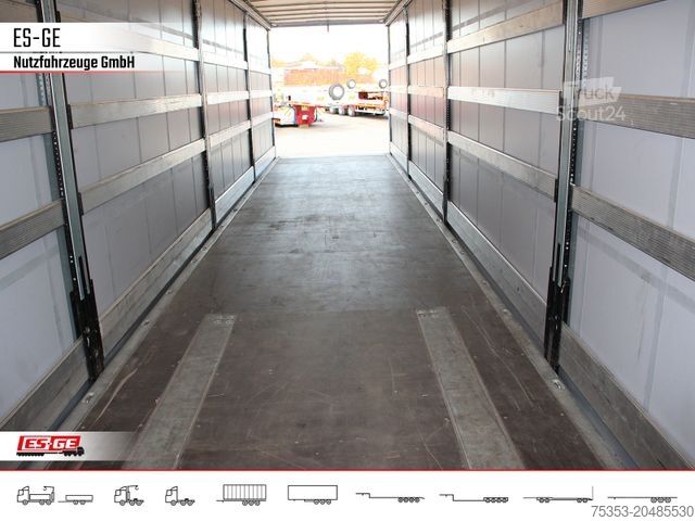 Open oplegger met zeil SCHMITZ CARGOBULL 3-Achs-Sattelanhänger, Cutainsider Universal