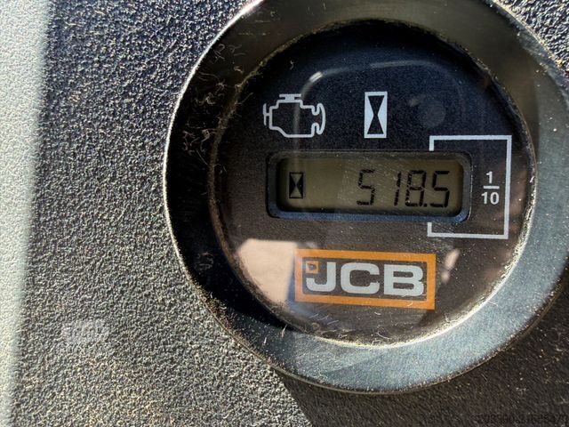 Mini-pelle JCB 16C-1 / 2021 BJ / 518 H/ 3 x Löffel