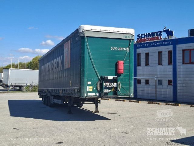 Semirremolque abierto con toldo Schmitz Cargobull Curtainsider Mega