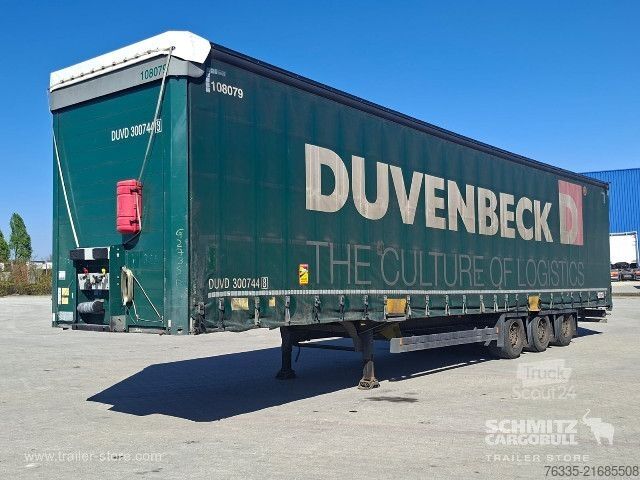 Semirremolque abierto con toldo Schmitz Cargobull Curtainsider Mega