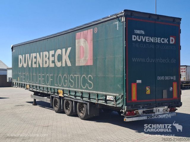 Semirremolque abierto con toldo Schmitz Cargobull Curtainsider Mega