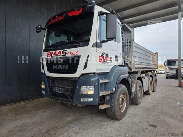 Kipper LKW MAN TGS 35.480 / 8X4 / Meiller Bordmatik
