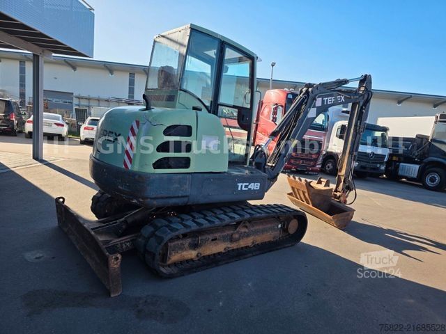 Miniexcavadora TEREX TC 48 / 4,8ton / SW 2 Löffel