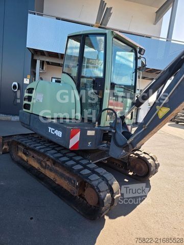 Miniexcavadora TEREX TC 48 / 4,8ton / SW 2 Löffel