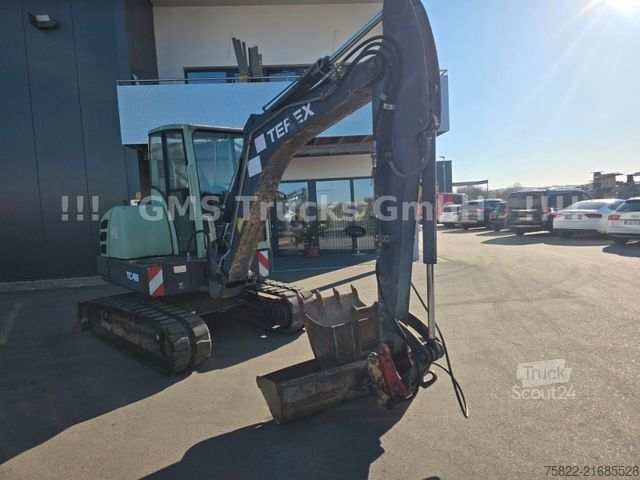 Miniexcavadora TEREX TC 48 / 4,8ton / SW 2 Löffel