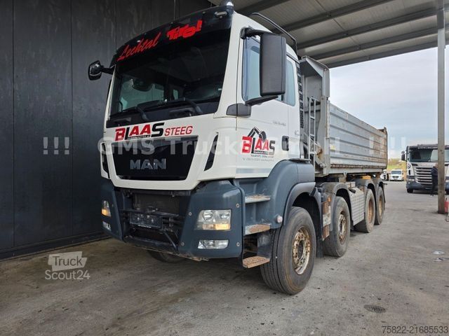 Dreiseitenkipper LKW MAN TGS 35.480 / 8X4 / Meiller Bordmatik