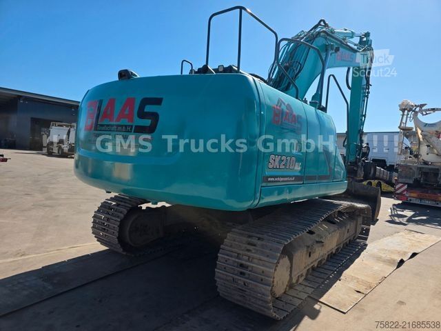Larvegraver KOBELCO 210 NLC / Oil Quick SW 2 Löffel