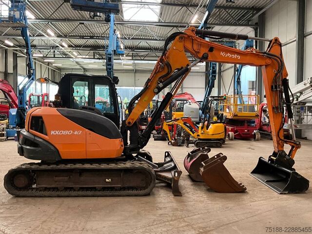 Midi-Bagger Kubota KX 080-4 A