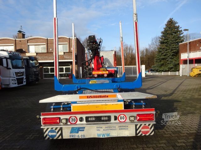 Houttransportwagen MAN 28.500 TGS  Allrad. mit EPSILON-Kran
