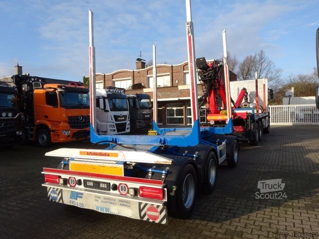 Houttransportwagen MAN 28.500 TGS  Allrad. mit EPSILON-Kran