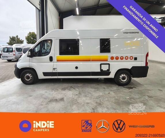 Campingvogn/autocamper Fiat Ducato Weinsberg Carabus 600K | 2023 | EURO 6 | Venditore professional