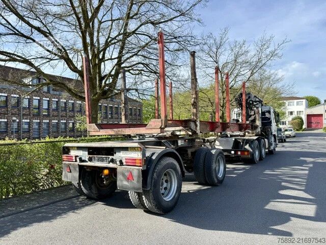 Tømmertransportør Mercedes-Benz Actros 2644 Holz Kran Palfinger SRX47/Komplettzug