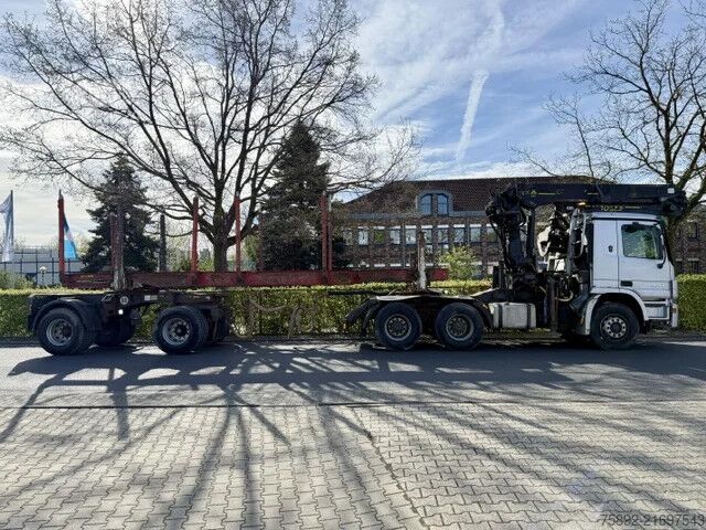 Tømmertransportør Mercedes-Benz Actros 2644 Holz Kran Palfinger SRX47/Komplettzug
