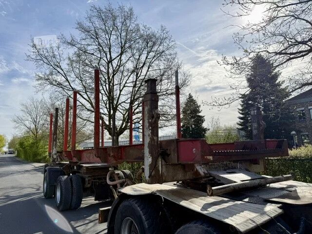 Tømmertransportør Mercedes-Benz Actros 2644 Holz Kran Palfinger SRX47/Komplettzug