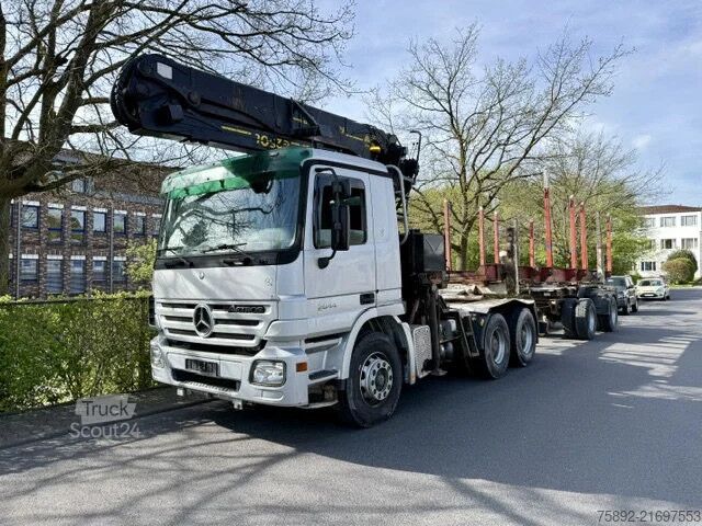 Standard-SZM Mercedes-Benz Actros 2644 Holz Kran Palfinger SRX47/Komplettzug