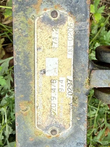 Būvniecības treileris Heinkel B2A6