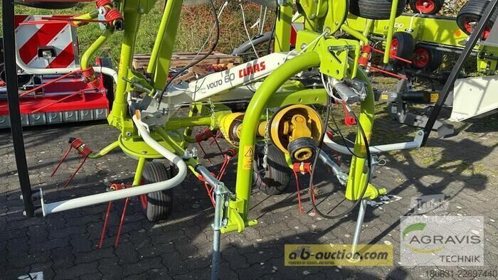 Šienapjovės technologija Claas VOLTO 60