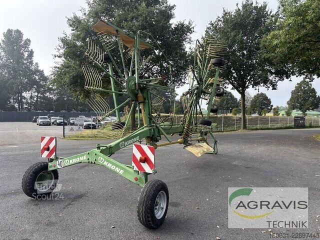 Šienapjovės technologija Krone SWADRO 810