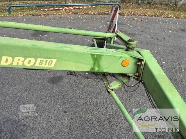 Šienapjovės technologija Krone SWADRO 810