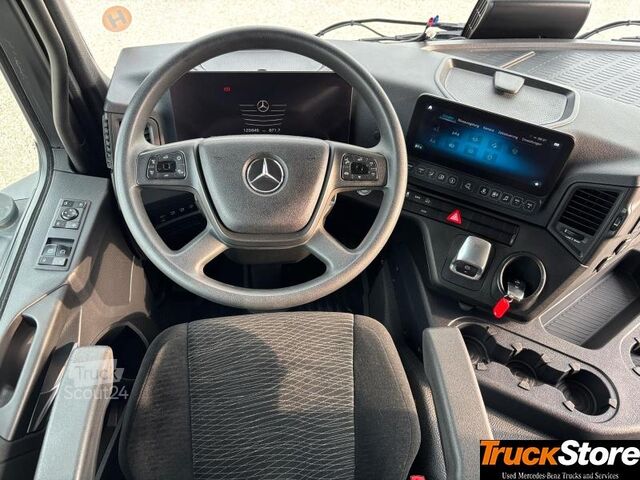 Autocarro con pianale e telone  Actros 2533L EDSCHA Curtainsider